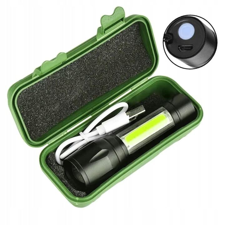 B5 _tds0584_Latarka z akumulatorem taktyczna USB